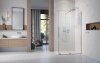 Radaway Furo Kdj Brushed Nickel kabina 160x70cm prawa szczotkowany nikiel 10104822-91-01R/10110780-01-01/10113070-01-01